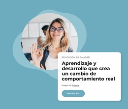 Contenido De Aprendizaje Y Desarrollo.: Plantillas De Creación De Páginas Gratuitas