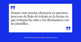 Cita Sobre Respaldo Blanco - Hermoso Tema De WordPress