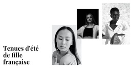 Tenue D'Été - Modèle De Site Web Réactif