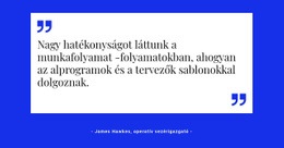 Idézet Fehér Alapon – Webhelytervezési Inspiráció