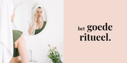 Het Goede Ritueel Sitesjabloon
