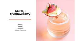 Koktajl Truskawkowy - Darmowy Motyw WordPress