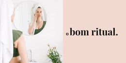 O Bom Ritual – Site Responsivo