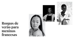 Modelo HTML5 Exclusivo Para Roupa De Verão