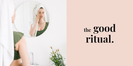 The Good Ritual - Create Amazing Template