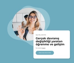 Öğrenme Ve Geliştirme Içeriği - Herhangi Bir Cihazın Açılış Sayfası