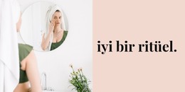 Iyi Ritüel - Duyarlı Web Sitesi