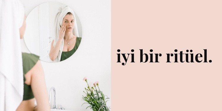 iyi ritüel HTML5 Şablonu