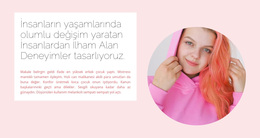 Tasarımcı Yardımcı Olacaktır - WordPress Teması Ilhamı