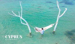 Websiteontwerp Reis Veilig Naar Cyprus Voor Elk Apparaat