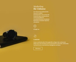 Immobilienunternehmen - Funktionale Zielseite