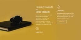 Société Immobilière - Design HTML Page Online