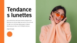 Tendances Lunettes Modèle