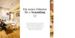 Neues Haus Kostenlose CSS-Websitevorlage
