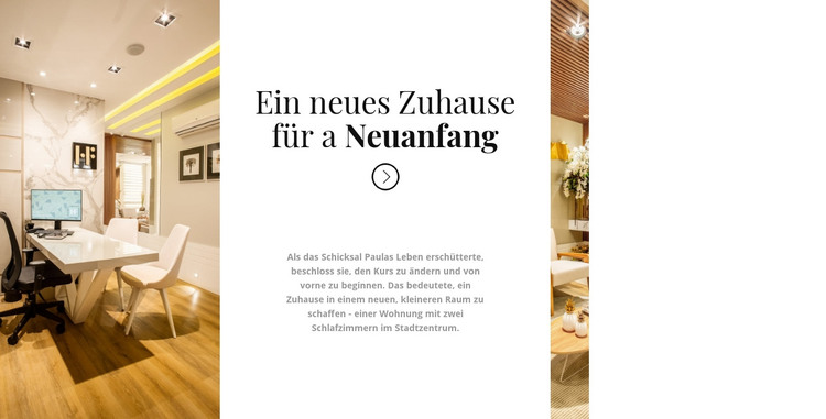 Neues Haus HTML-Vorlage