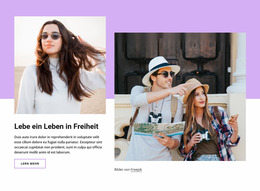 Lebe Ein Leben In Freiheit – Joomla-Website-Template