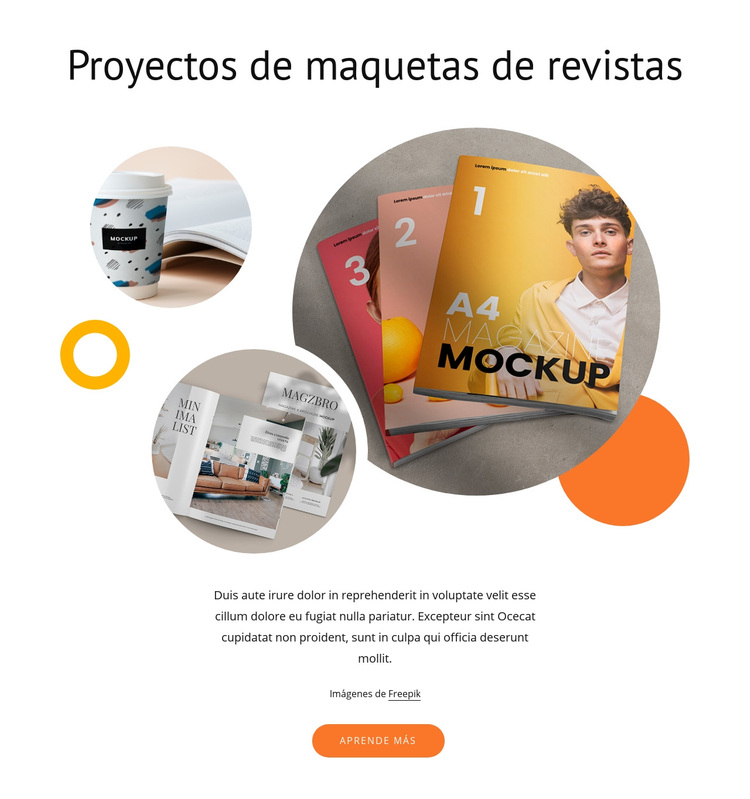 Maquetas de revistas Tema de WordPress