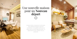 Nouvelle Maison Modèle De Site Web CSS Gratuit