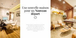 Nouvelle Maison - Modèle D'Une Page Gratuit