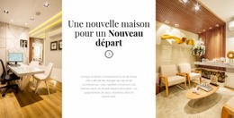 Nouvelle Maison - Page De Destination Créative Et Polyvalente