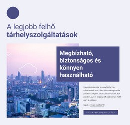 A Legjobb Felhőalapú Tárhelyszolgáltatások