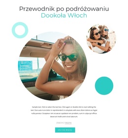 Podróżowanie Po Włoszech - Pobierz Bezpłatnie Motyw WordPress