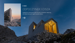 Odpoczynek I Cisza - Przeciągnij I Upuść Motyw WordPress