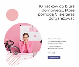 10 Hacków Do Domowego Biura - Łatwa W Użyciu Strona Docelowa