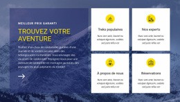 Retrouvez Notre Aventure - HTML Creator