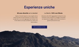 Esperienze Uniche - Modello Multiuso Creatività