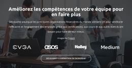 Créateur De Site Web Premium Pour Améliorez Les Compétences De Votre Équipe Pour En Faire Plus