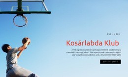 Sport Kosárlabda Klub – Legjobb CSS-Sablon