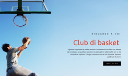Club Di Basket Sportivo - Download Del Modello HTML