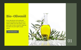 Bio-Olivenöl – Fantastisches WordPress-Theme