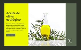 Aceite De Oliva Ecológico - Creador De Sitios Web