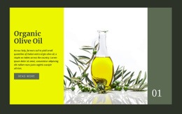 Organic Olive Oil Specialty Pages