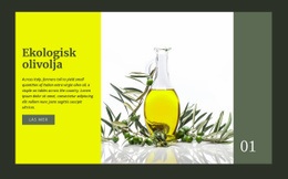 Ekologisk Olivolja - Webbplatsmallar