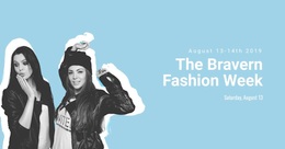 Fashion Industry Event - Free Templates