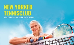 Sport Tennis Club – Site-Mockup