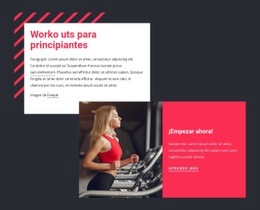 Entrenamientos Para Principiantes - HTML Web Page Builder