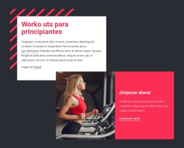 Diseño CSS Gratuito Para Entrenamientos Para Principiantes