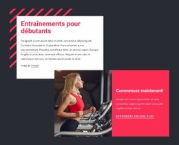 Créateur De Site Web Premium Pour Entraînements Pour Débutants