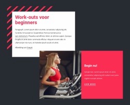 Geweldig Website-Ontwerp Voor Trainingen Voor Beginners