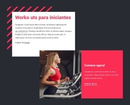 Construtor De Sites Premium Para Exercícios Para Iniciantes