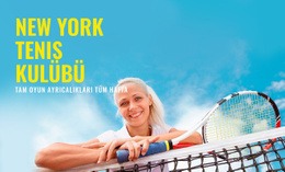 Spor Tenis Kulübü - Nihai HTML5 Şablonu