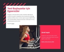 Yeni Başlayanlar Için Egzersizler Için Harika Web Sitesi Tasarımı