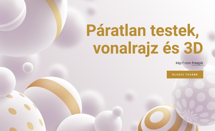 Páratlan testek és vonalrajz WordPress Téma