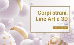 Corpi Strani E Line Art - Design Moderno Del Sito