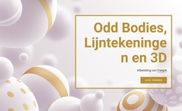 Vreemde Lichamen En Lijntekeningen - Gratis HTML-Sjabloon