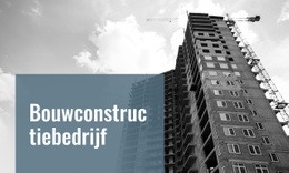 Complexe Bouwprojecten - Aanpasbare Sjabloon